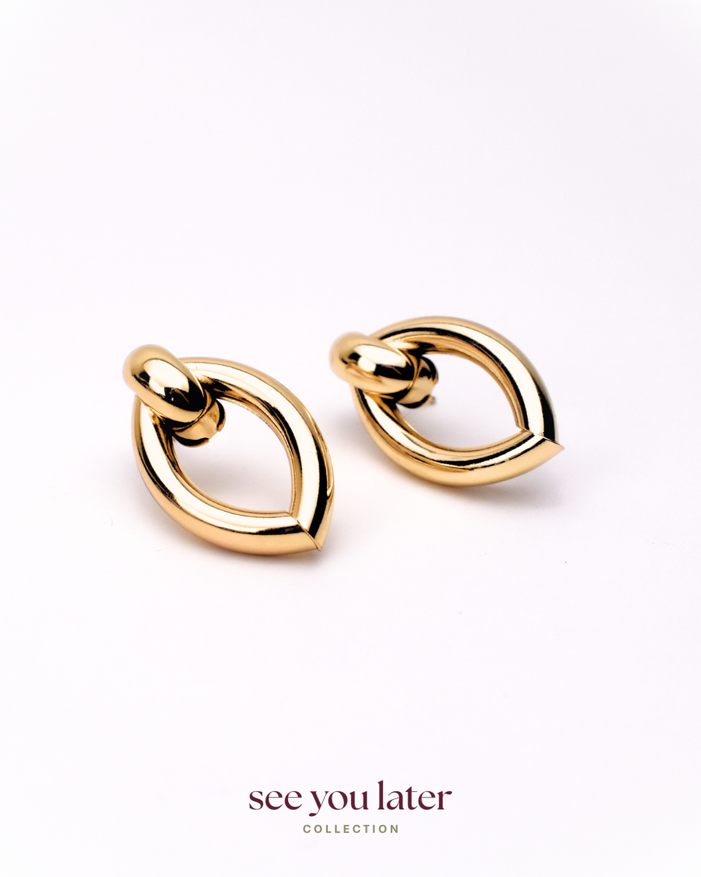 Waterdrop Gold Earrings