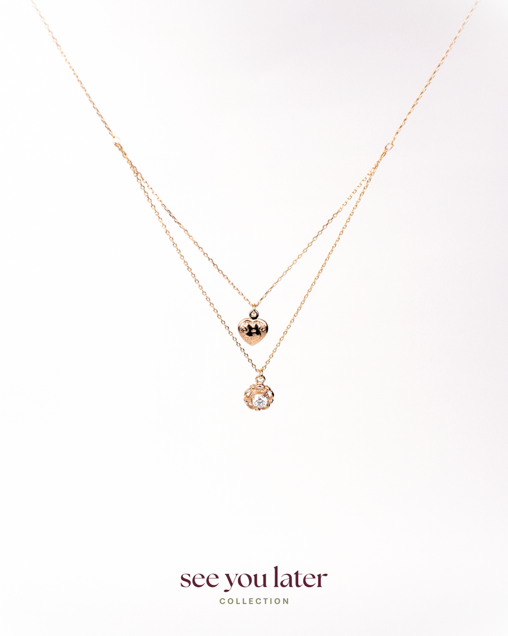 Vera Double Pendant Necklace