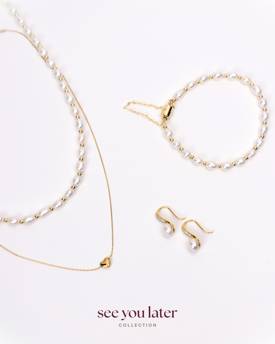 Nova Pearl Hook Earrings